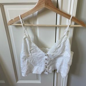 Brandy Melville White Tank Top